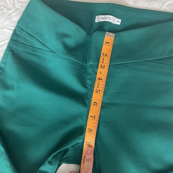🆕 Ricki’s Sea Green Skinny Capri Pant - Picture 9 of 12